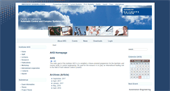 Desktop Screenshot of aks.uni-due.de