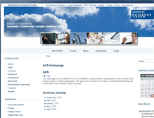 Tablet Screenshot of aks.uni-due.de