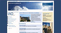 Desktop Screenshot of iaq.uni-due.de